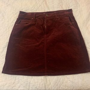 Corduroy Skirt